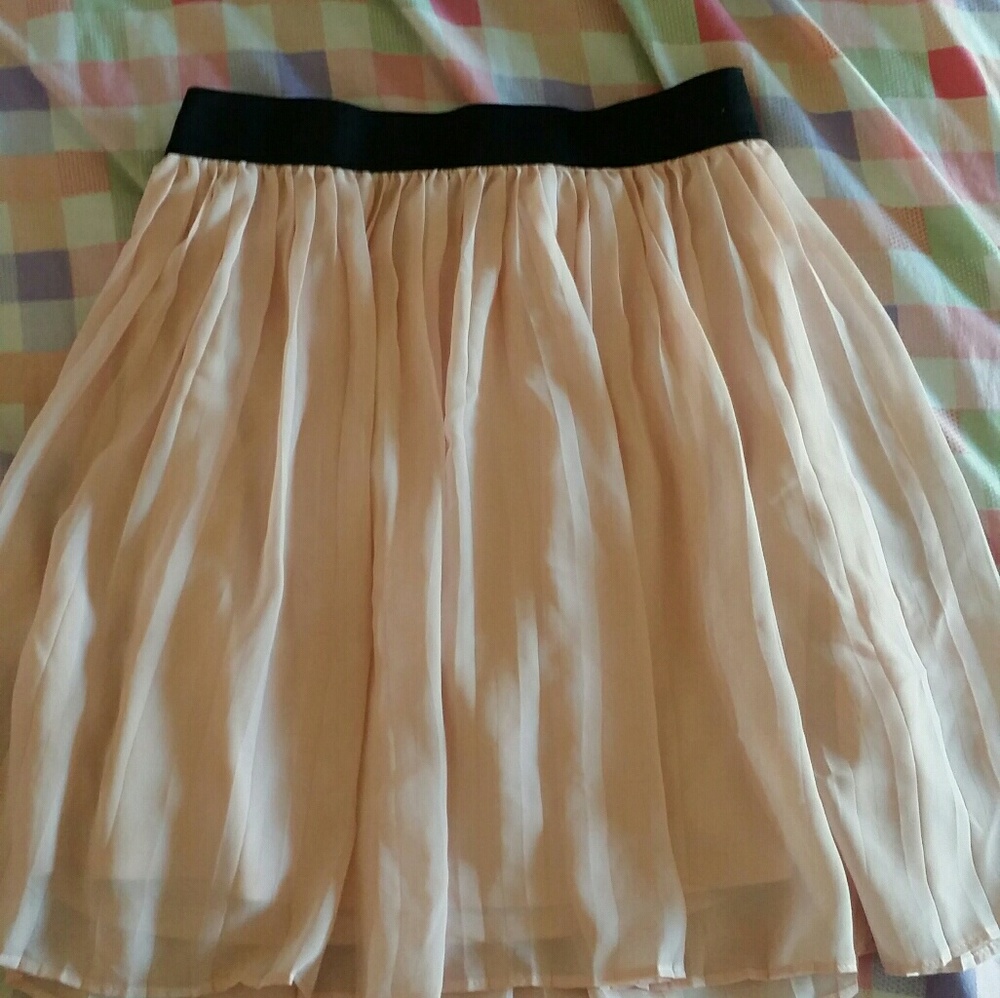 Pastel pink tulle skirt
